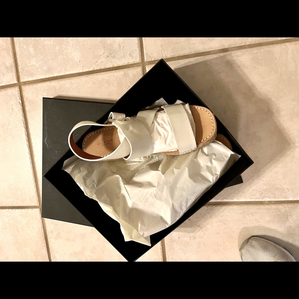 🎉HP🎉NWT Rag and Bone August Espadrille Sandals 8.5 US/ 38.5 EU - Picture 4 of 9